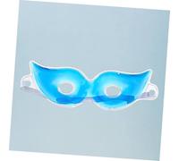 HAMPPLIES 2 pièces Masque Yeux Rafraîchissant Gel Réutilisable Froids Creux Confortables pour Relaxation et Fatigue Oculaire Bandeau Relaxant Bleu