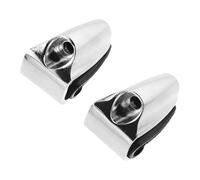 HAMPPLIES 2 Pièces Pièces de remplacement de tambour Cosse de caisse claire en métal Cosses de caisse claire patte de tambour Silver