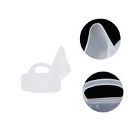 HAMPPLIES 2 Pièces Ramasser pot urinaire bouteille d'urine de sureau hôpital urinant urinoir d'urgence bouteille unisexe récipient sureau chevet pp blanche