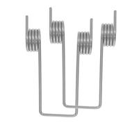 HAMPPLIES 2 Pièces Ressorts Torsion pour Couvercle de Seau à Ordures Accessoires de Remplacement Inoxydable pour Seaux à Pédale Main Compatible avec Divers Modèles de Poubelles