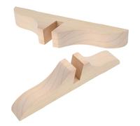 HAMPPLIES 2 Pièces Support de Cloison Bases Stables pour Écrans de Séparation Robustes pour Maison Bureau Salle de Thé et Restaurant