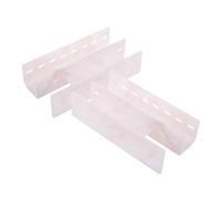 HAMPPLIES 2 pièces Support Pince à Épiler Acrylique Organiseur Résistant à Eau pour Extensions de Cils Rangement Portable pour Outils de Beauté