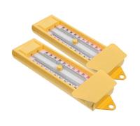 HAMPPLIES 2 Pièces Thermomètre de Salle pour Mesure de Température Intérieure et Extérieure Thermomètre Multifonctionnel pour Outil Pratique de de Température pour Agriculture et Jardinage