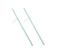 HAMPPLIES 2 Pièces Toise Murale Garçon Fille Plastique Bleu Règle de Mesure de Hauteur Portable Pratique et Décorative pour Chambre Garçon Fille Mesure Précise pour et Adultes