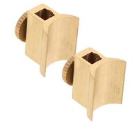 HAMPPLIES 2 Pièces Vis Cuivre Petites pour Base Accessoires Cuivre Haute Précision Laiton pour Réparation Instrument