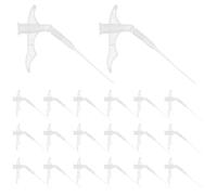 HAMPPLIES 20 Buses Pour Colle Mousse Pistolet À Mousse Buse En Plastique Connecteur Pour Tuyau Tête De Pulvérisation Expansive Buse De Pulvérisation En