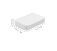 HAMPPLIES 20 Pièces Disposables Makeup Remover Pads Thickened Soft Compressed Cotton For Sensitive Skin Facial Cleansing Toner Application