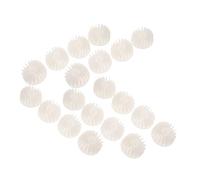 HAMPPLIES 20 Pièces Plastic Hair Dryer Fan Blades Kit Mini Replacement Motor Fan Leaves For DIY Hair Dryer Repair And Maintenance