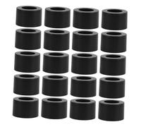 HAMPPLIES 200 pièces Tooth Essential Oil Bottle Caps With Hole Replacement Diffuser Bottle Lids For Aromatherapy Tight Seal And Elegant Finish