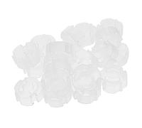 HAMPPLIES 20pièces Cache-prises de Chambre pour Protection Anti-électrocution Couvercles de Prises Murales Lot de Protections pour Prises Électriques