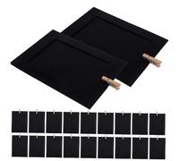 HAMPPLIES 20pièces Cadre Photo Papier Noir De Cadres Simples pour Affichage De Photos Décoration Murale Élégante Et Créative pour Souvenirs Et Moments Précieux