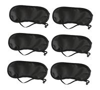HAMPPLIES 20Pièces Masque de Nuit Jetable pour Voyage Cache Oeil Noir Opp pour et Avion Confort Optimal et Lumineuse