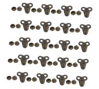 HAMPPLIES 20pièces Rivets Et Oeillets Métalliques Pour Réparation De Chaussures Crochets De Lacets Pour Bottes De Randonnée Et Escalade Accessoires Diy Pour Sneakers