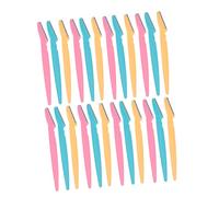 HAMPPLIES 24 Pièces Rasoir à Sourcils Acier Inoxydable de Outil de Maquillage Pratique pour et Épiler Sourcils Mélange de