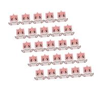 HAMPPLIES 25 pièces Boîtes Papier Requin Rose pour Garçon Fille Shower Biscuits et Sacs Fête Anniversaire Garçon Fille