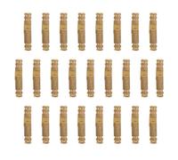 HAMPPLIES 25 Pièces Mini Solid Brass Invisible Barrel Hinges For Jewelry Boxes Concealed Small Hinges For Wooden Cabinet Doors And Craft Storage