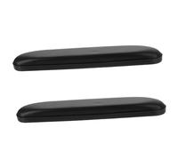 HAMPPLIES 2Pièces Accoudoirs PVC pour Fauteuil Lot de Accessoires de Aux Patients Remplaçants de Accoudoirs Couleur Noire Optimal