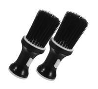 HAMPPLIES 2pièces Brosse De Cheveux Pour Hommes Brosse à Cheveux à Cassés De Toilettage De Moustache Plumeau Pour Nettoyer Le Cou à Poussière De Cou