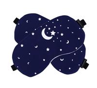 HAMPPLIES 2pièces Masque De Sommeil Couvre-yeux Doux Pour Sommeil Profond Pour Voyages Maison Couleur Aléatoire Étoilée