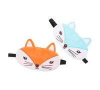 HAMPPLIES 2pièces Masque De Sommeil Forme De Renard Et Confortable Pour Et Détente Fatigue