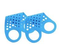 HAMPPLIES 2pièces Masque Facial Silicone Pour Double Menton Et Définition De Mâchoire Bande De Lifting Confortable Outil De Massage Facial Raffermissant