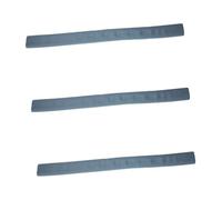 HAMPPLIES 3 pièces Baguette Joint Porte Intérieure Gris Bande Seuil Sans Colle pour Isolation Froid Bruit et Vent Butoir Porte Sol Compatible Sol Carrelage Moquette