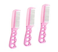 HAMPPLIES 3 pièces Brosse à Cheveux pour Perruques Synthétiques Brosse Fil pour Démêler Nœuds Peigne et pour Poupées et Salons de Coiffure