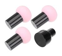 HAMPPLIES 3 pièces Éponge Maquillage Champignon Applicateur Fond de Teint Humide et Sec Forme Tampon pour Visage Correcteur Aléatoires Couleur Aléatoire Couleur Aléatoire