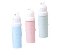 HAMPPLIES 3 pièces Étui Brosse Dent Voyage avec Gobelet Étanche et Hermétique Support Portable pour Dentifrice et Brosse à Dents Adapté Transport Bagage Design Cartoon Couleur Aléatoire