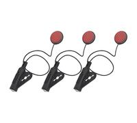 HAMPPLIES 3 Pièces Micro Piezo Pickups Auto-adhésifs pour Guitare Acoustique Ukulélé Violon Accessoires de Réparation