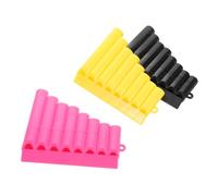 HAMPPLIES 3 Pièces Pan Garçon Fille Tubes Plastique Instrument Musical Éducatif pour Débutants Éveil Musical Maison et École