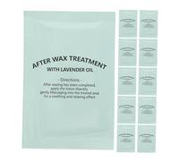 HAMPPLIES 30 Lingettes Huileuses Après-Épilation pour Éliminer Résidus de Cire Nettoyantes et Apaisantes Douces pour Peau Sensible Usage Domestique et Institut de Beauté