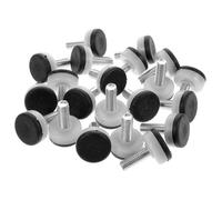 HAMPPLIES 30 pièces Lot Meubles Réglables Abs et Fer Niveleurs pour Tables et Chaises Réglage de Hauteur Anti-basculement pour Meubles Intérieurs et Extérieurs
