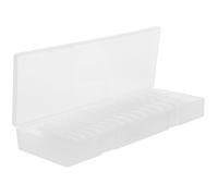 HAMPPLIES 300 Pièces de Faux Ongles à Coller Ultra-Fins Mats Capsules Décoratives Demi-Ongles en ABS Manucure Amovible Accessoires Transparents pour Usage Professionnel et Domicile