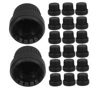 HAMPPLIES 30pièces Bouchon Compte-gouttes Avec Couvercle Bouchon De Rechange Pour Flacon Huile Essentielle Distributeur Pour Flacons