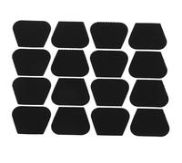 HAMPPLIES 32 Pièces Stick Rubber Guitar Pick Grips Non Slip Self Adhesive Plectrum Holders For Electric Acoustic Guitars Design For Enhanced Stability