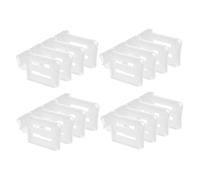 HAMPPLIES 4 ensembles Organisateurs de Réglables pour Réfrigérateur Séparateurs Extensibles pour Porte Latérale Classement Pratique et Gain de Place pour Cuisine et Salle de Bain