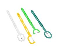 HAMPPLIES 4 Pièces Exercices Quotidiens pour Langue Outil de Rééducation Orale pour Âges Améliorez la Prononciation Flexibilité Linguale Thérapie Orthophonique