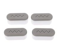 HAMPPLIES 4 pièces Lot de Tampons Amortisseurs Silicone pour Abattant Wc Coussin de Siège Silencieux et Anti-rayures pour Salle de Bain Joint de Remplacement Standard