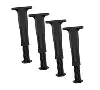 HAMPPLIES 4 pièces Pied de Lit Réglable Hauteur Support Central Robuste pour Cadre de Lit Multi-Style de Meubles Durables et Extensibles