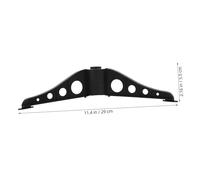 HAMPPLIES 4 Pièces Support de Sapin de Noël Artificiel Abs Socle Démontable Vert Foncé pour Sapins Base Stable pour Décoration de Fête