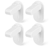 HAMPPLIES 4 pièces Verrous de Sécurité pour Portes Garçon Fille Bloque-poignée Adhésif sans Perçage Protection Levier de Porte pour Maison Sécurisée Facile à Utiliser pour Adultes