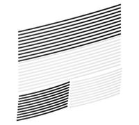 HAMPPLIES 40 pièces Marqueurs de Position Guitare Points Latéraux Noirs et Blancs pour Manche Accessoires Guitare Basses Repères Touche Fingerboard Kit Assorti et Stylé