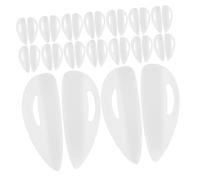 HAMPPLIES 40 Pièces Silicone Eyelash Extension Isolation Pads Reusable Lash Lift Perming Eye Patches Soft Hypoallergenic Silicone Lash Pads For Sensitive Skin