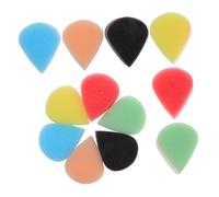 HAMPPLIES 48 Pièces Éponges de Peinture pour Garçon Fille Éponge Visage Haute Densité Outils Doux et Réutilisables pour Maquillage Artistique Fêtes et Activités