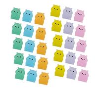 HAMPPLIES 48 Pièces Mini Hamster Figurines Glow in The Dark Resin for DIY Craft Fairy Garden Potted Plants Car Interior Micro Landscape Decorations