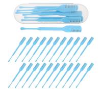 HAMPPLIES 48 Pièces Tondeuse Manuelle Double Tête pour Poils de Nez et Cure-oreilles Réutilisable Kit de Soins Nasal et Auriculaire Sécurisé pour Hommes et Femmes Accessoire Hygiène