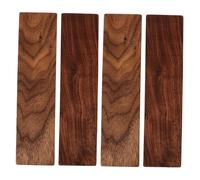 HAMPPLIES 4pièces Lot De Planches De Bois De Noyer Pour Artisanat Sculpture Bois Brut Pour Projets De Bricolage Menuiserie