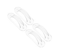 HAMPPLIES 4pièces Pour Lumineux Couvercle Transparent Pour Sécurité Garçon Fille Plaque Murale Anti-accident Pour Interrupteurs à Bascule Bascule