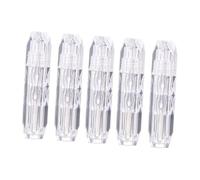 HAMPPLIES 5 Pcs Flacons Transparents en Plastique pour Gloss à Lèvres Kit de Rangement Pratique pour Maquillage et Voyage